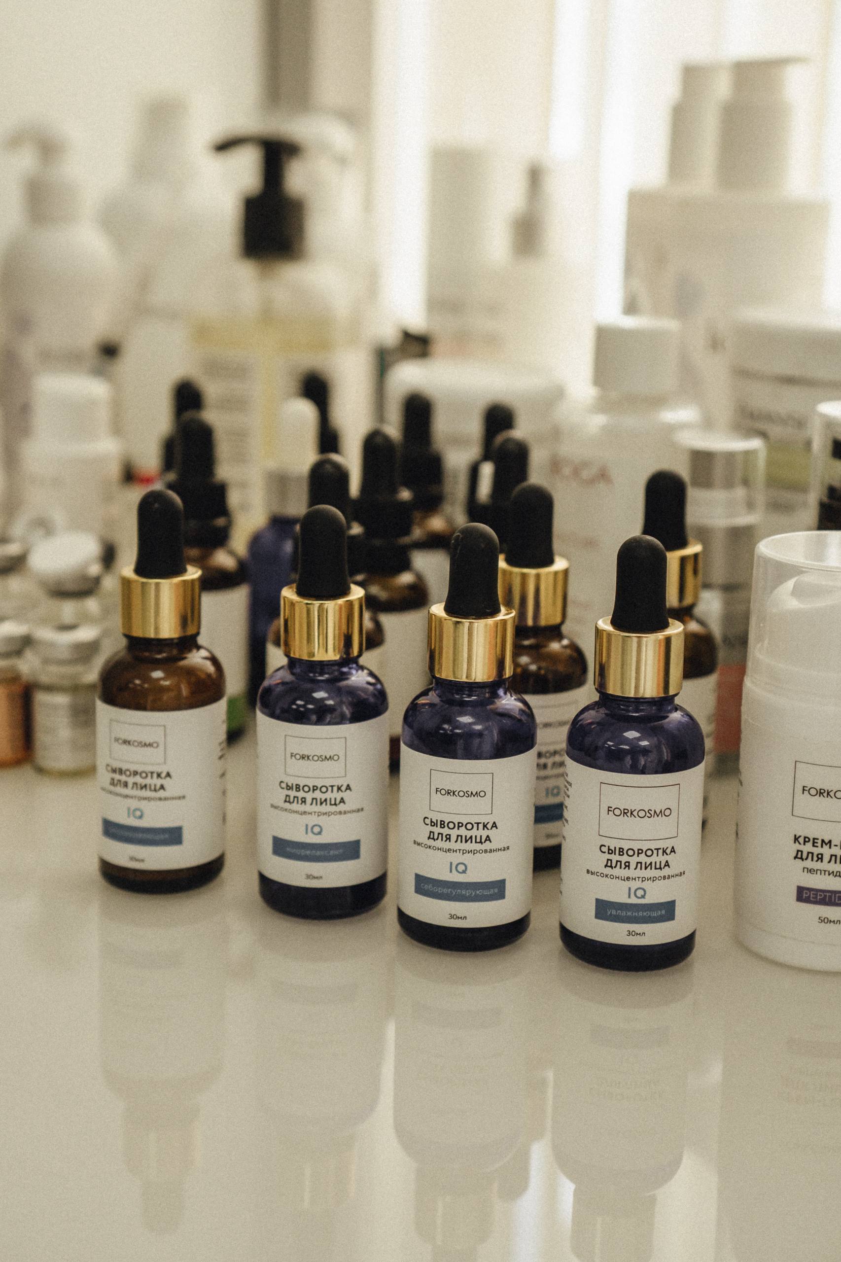 FORKOSMO - тоник с ниацинамидом - glow эффект