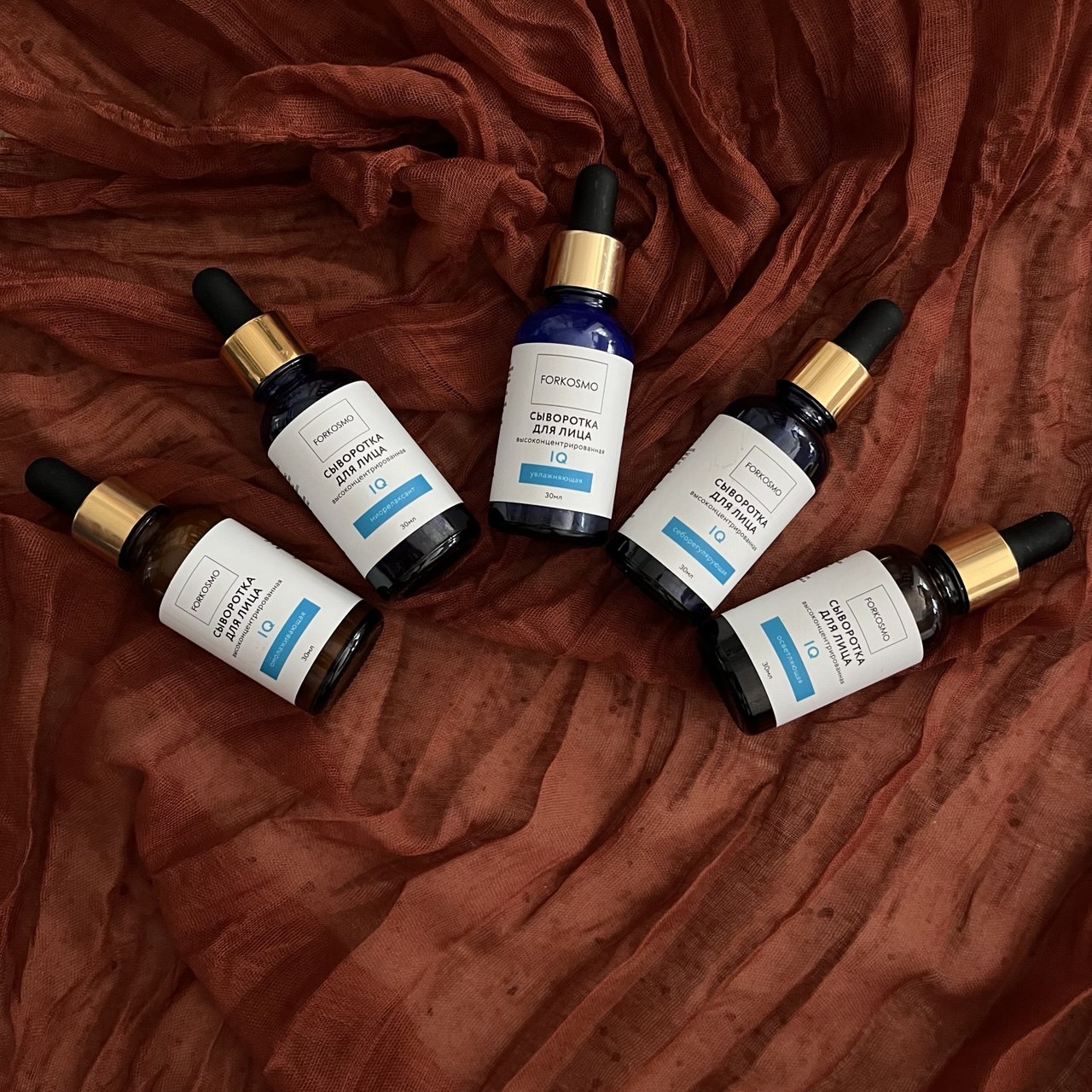 Сыворотки - ретинол 1, миорелаксант, пептиды